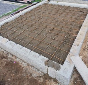 Фото заливки ленточного фундамента